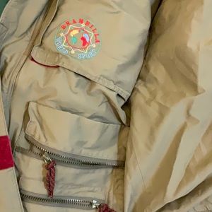 Vintage Brambilla 2-in-1 outdoor jacket. Lots of zippers and pockets. Good shape